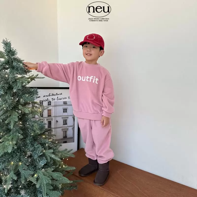 Neu - Korean Children Fashion - #kidzfashiontrend - Mohito Top Bottom Set - 3