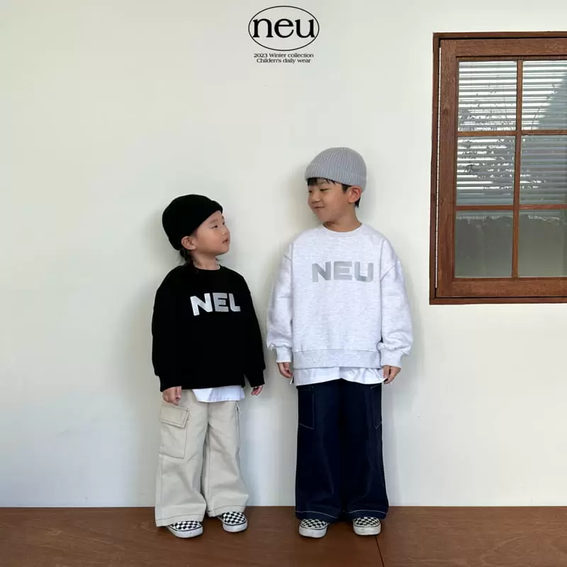 Neu - Korean Children Fashion - #littlefashionista - Reflected Sweatshirt - 6