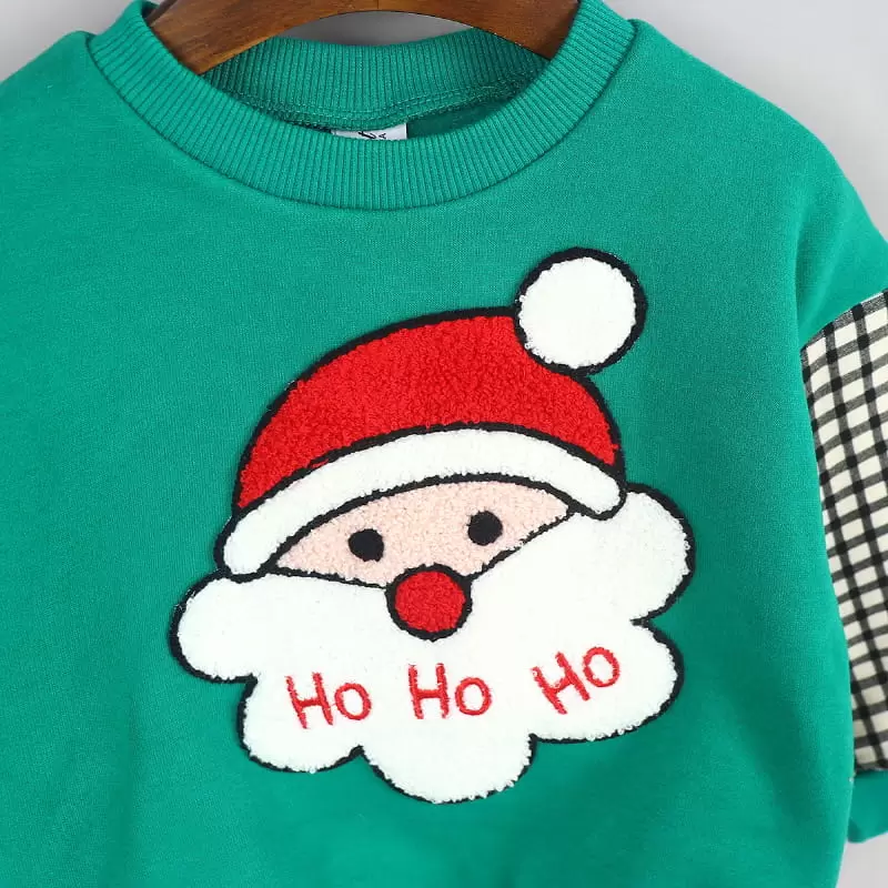 New Pierrot - Korean Children Fashion - #Kfashion4kids - Santa Fleece Tee - 3