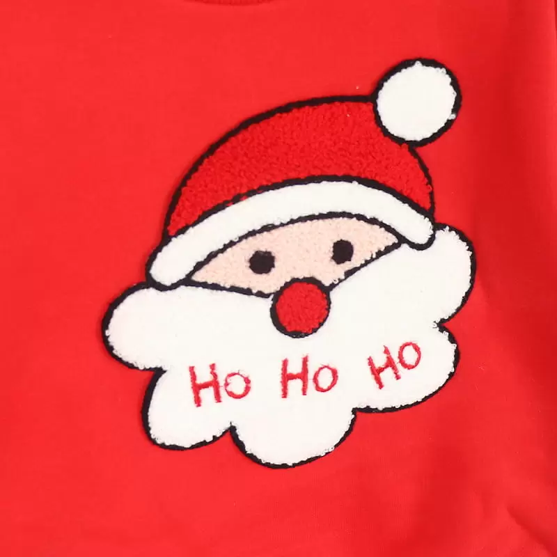 New Pierrot - Korean Children Fashion - #childofig - Santa Fleece Tee - 9