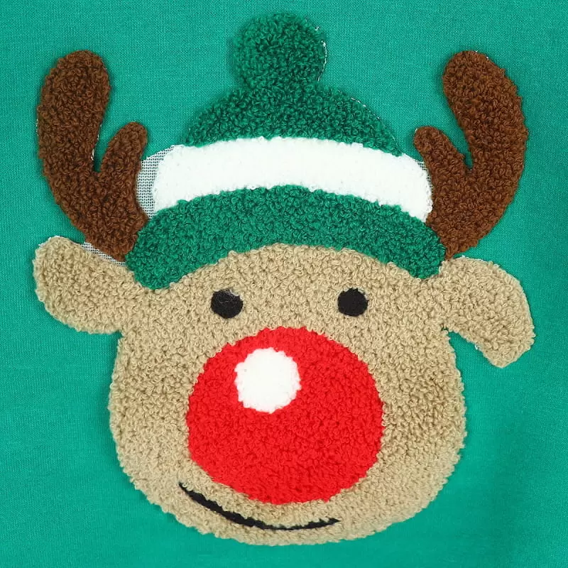 New Pierrot - Korean Children Fashion - #childrensboutique - Rudolph Fleece Tee - 7