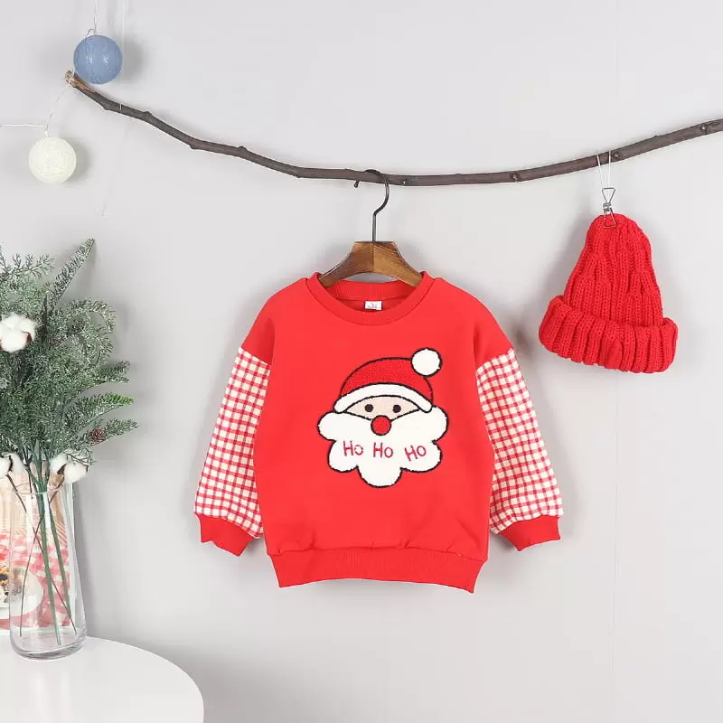 New Pierrot - Korean Children Fashion - #kidzfashiontrend - Santa Fleece Tee - 2