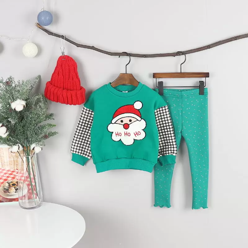 New Pierrot - Korean Children Fashion - #Kfashion4kids - Santa Fleece Tee - 4