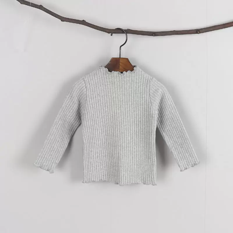 New Pierrot - Korean Children Fashion - #magicofchildhood - Outside Rib Tee - 8