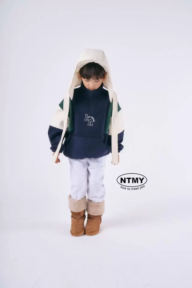 Nice To Meet You - Korean Children Fashion - #discoveringself - La Color Zip-Up Sweatshirt - 3