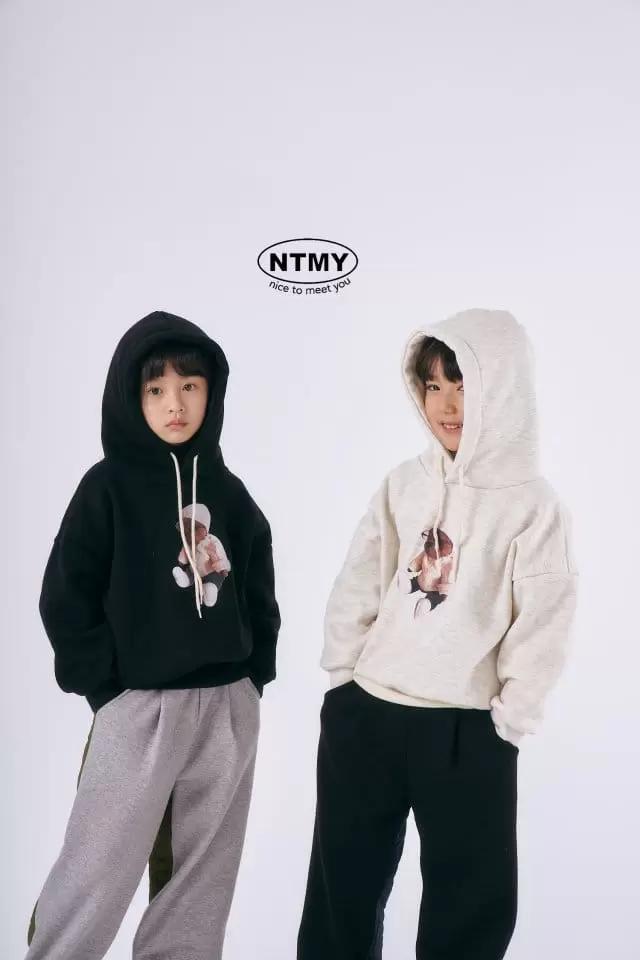 Nice To Meet You - Korean Children Fashion - #kidsstore - Beanie Bear Hoody - 3