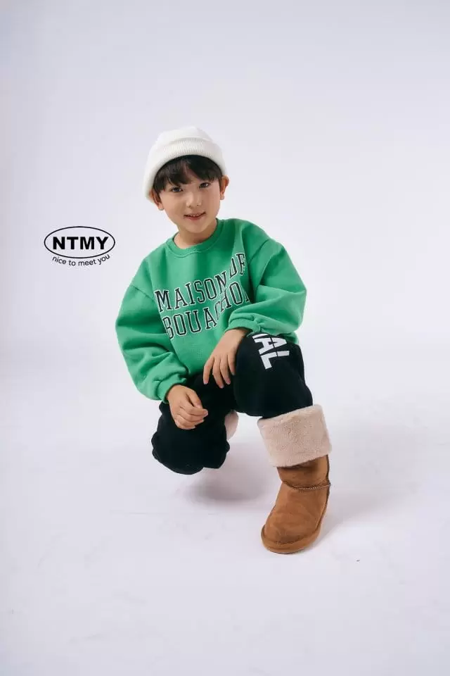 Nice To Meet You - Korean Children Fashion - #kidsstore - Maison Sweatshirt - 7