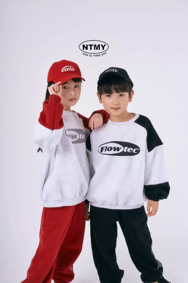 Nice To Meet You - Korean Children Fashion - #littlefashionista - Flow Sweatshirt