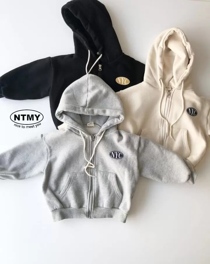 Nice To Meet You - Korean Children Fashion - #prettylittlegirls - NYC Hoody Zip-Up - 11