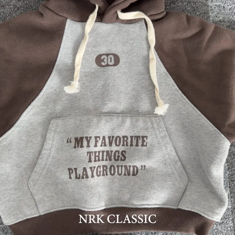 Nrk - Korean Children Fashion - #todddlerfashion - Color Hoody Top Bottom Set - 4