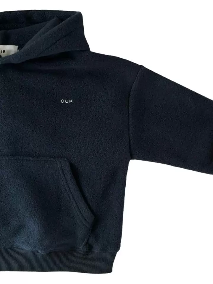 Our - Korean Children Fashion - #Kfashion4kids - Fleece Top Bottom Set - 2