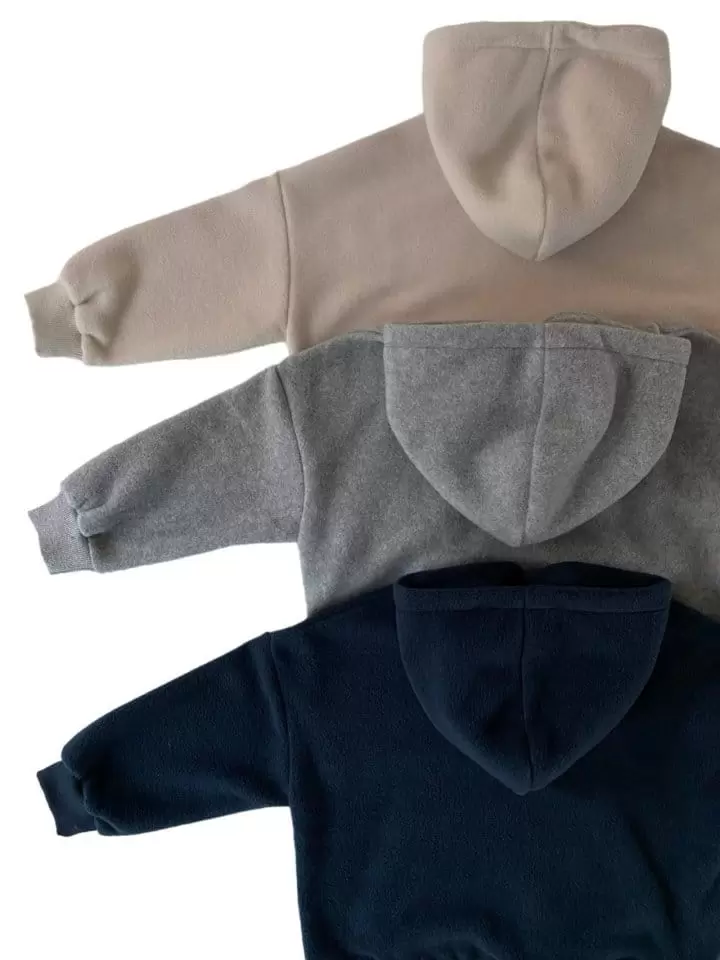 Our - Korean Children Fashion - #prettylittlegirls - Fleece Top Bottom Set - 6