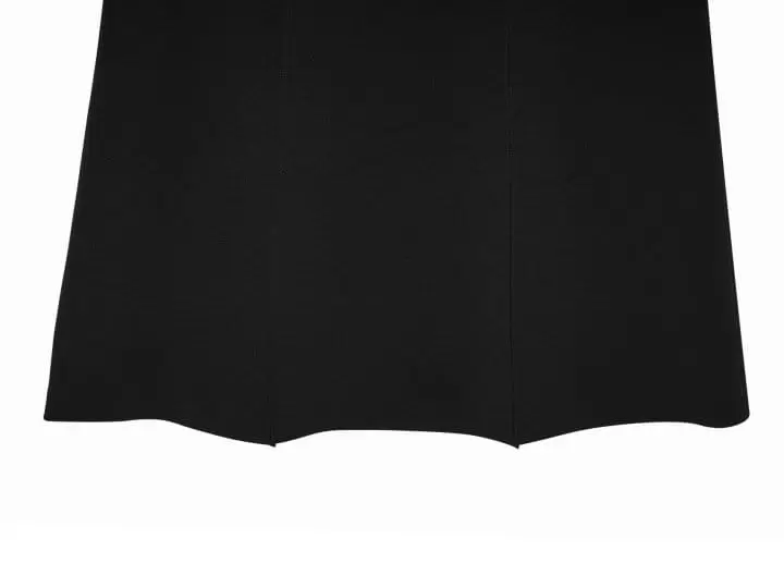 Paper Moon - Korean Women Fashion - #momslook - pin - tuck detail maxi flared skirt - 9