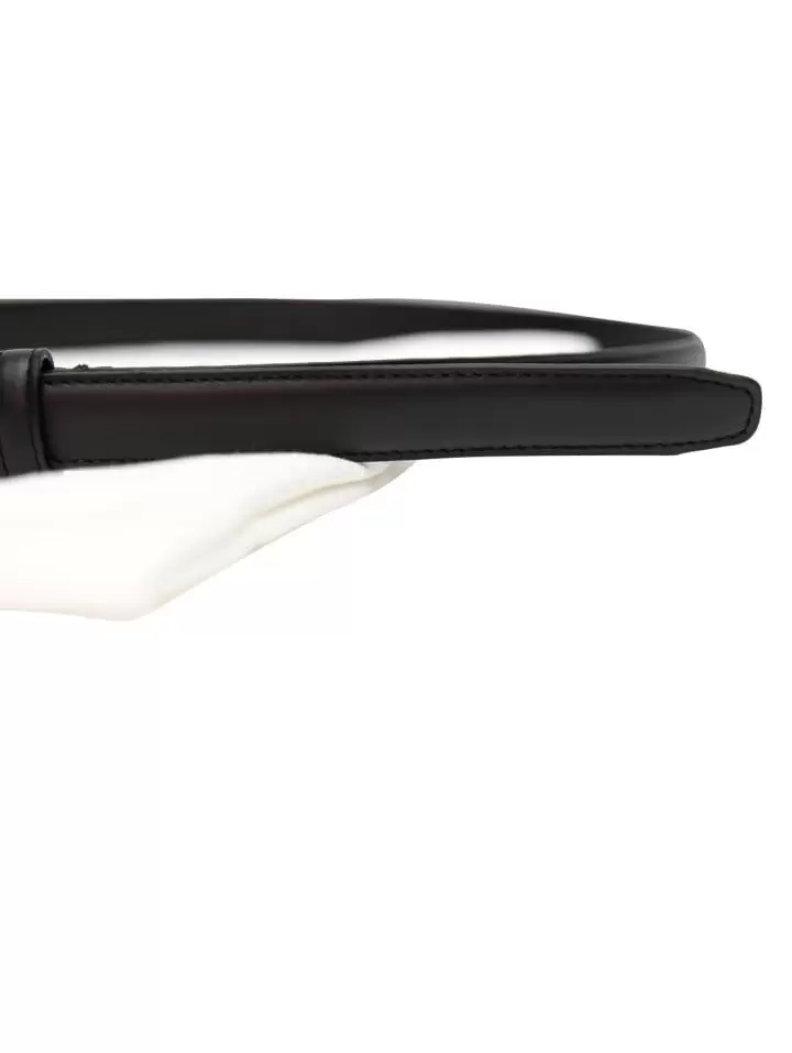 Paper Moon - Korean Women Fashion - #momslook - classic thin buckle leather belt - 9