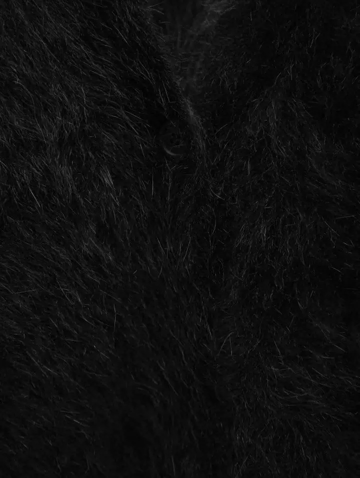 Paper Moon - Korean Women Fashion - #momslook - LUX mink angora oversized knit cardigan - 7