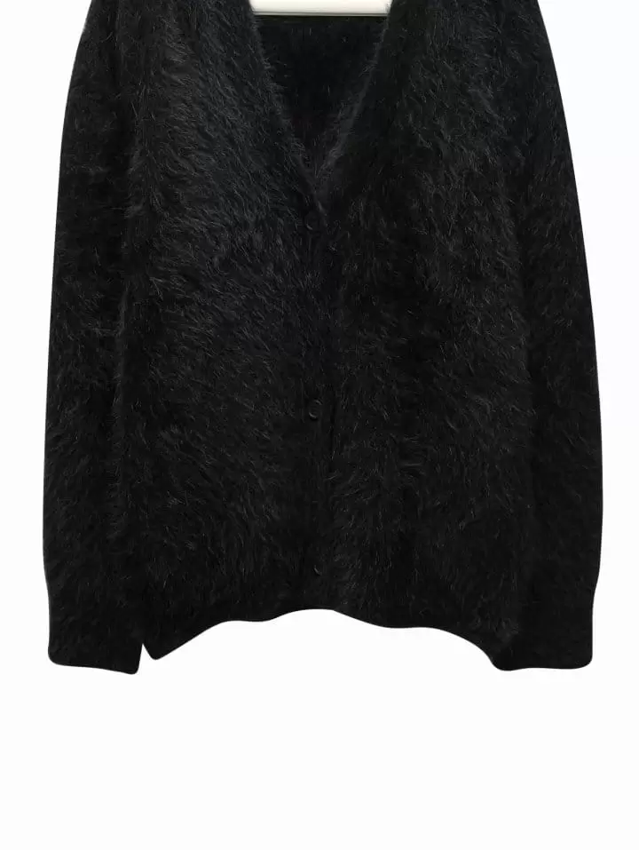 Paper Moon - Korean Women Fashion - #momslook - LUX mink angora oversized knit cardigan - 9
