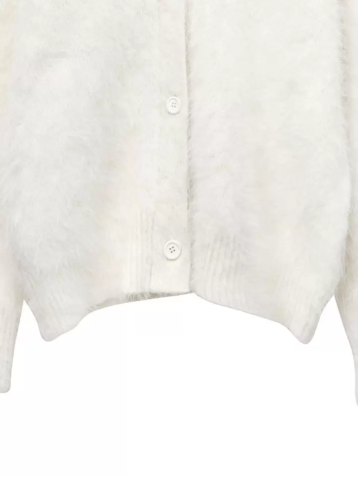 Paper Moon - Korean Women Fashion - #momslook - LUX mink angora oversized knit cardigan - 11