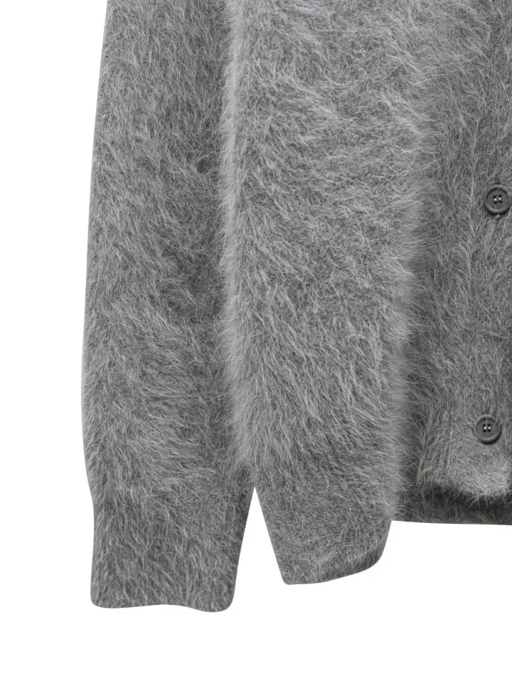 Paper Moon - Korean Women Fashion - #momslook - LUX Mink Angora Oversized Knit Cardigan - 10