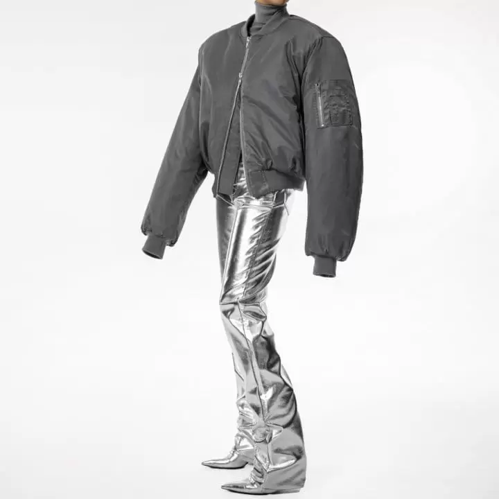 Paper Moon - Korean Women Fashion - #pursuepretty - Patent Vegan L Coated Straight Pants 