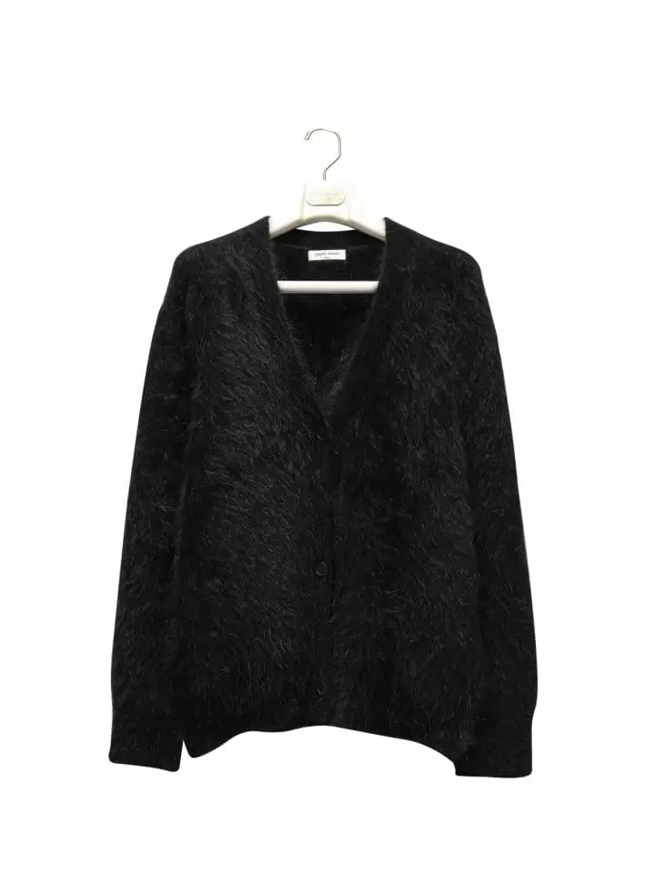 Paper Moon - Korean Women Fashion - #romanticstyle - LUX mink angora oversized knit cardigan - 3
