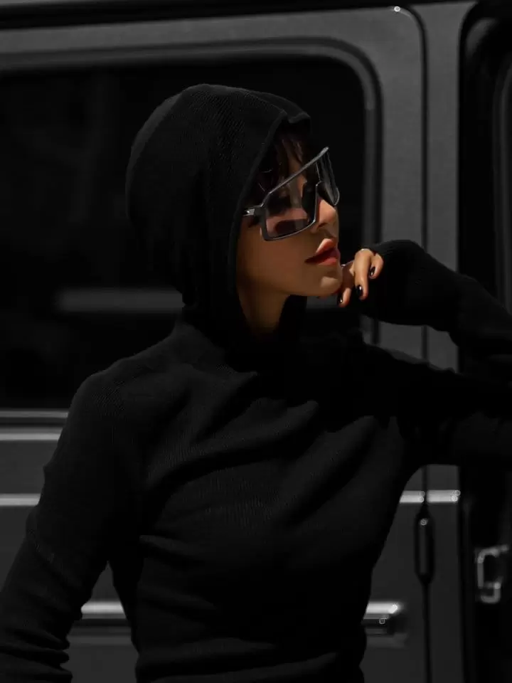 Paper Moon - Korean Women Fashion - #shopsmall - whole garment hooded knit top