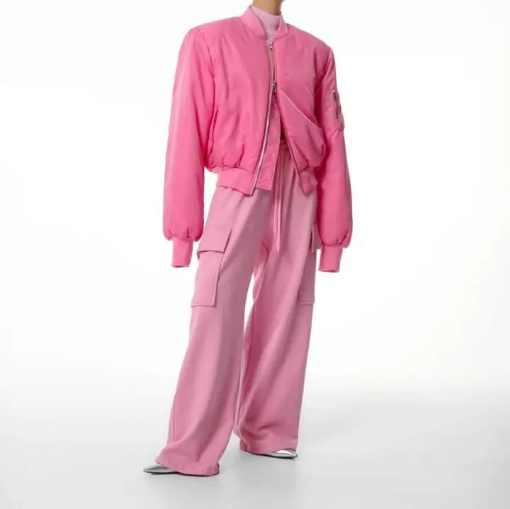 Paper Moon - Korean Women Fashion - #thelittlethings - classic padded oversized MA - 1 flight jacket
