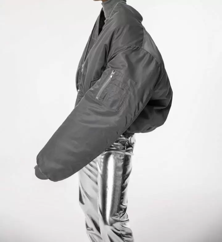Paper Moon - Korean Women Fashion - #thatsdarling - Classic Padded Oversized MA - 1 Flight Jacket  - 4