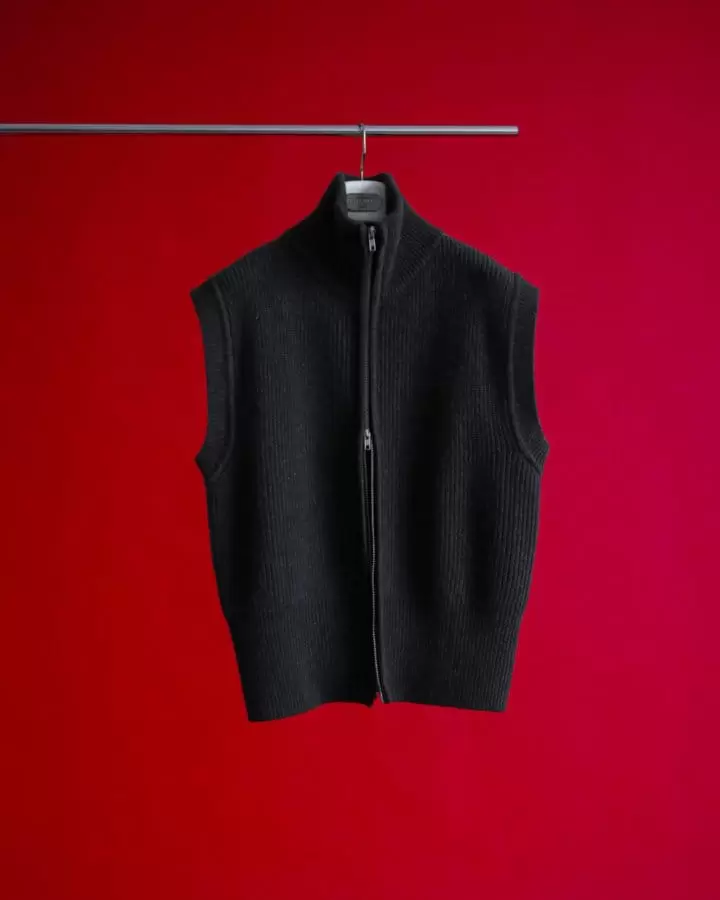 Paper Moon - Korean Women Fashion - #vintageinspired -   W Two Way Zipped Detail Turtlenck Knit Vest  - 3