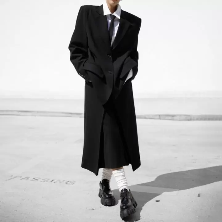 Paper Moon - Korean Women Fashion - #womensfashion - classic wrap midi flared skirt - 5