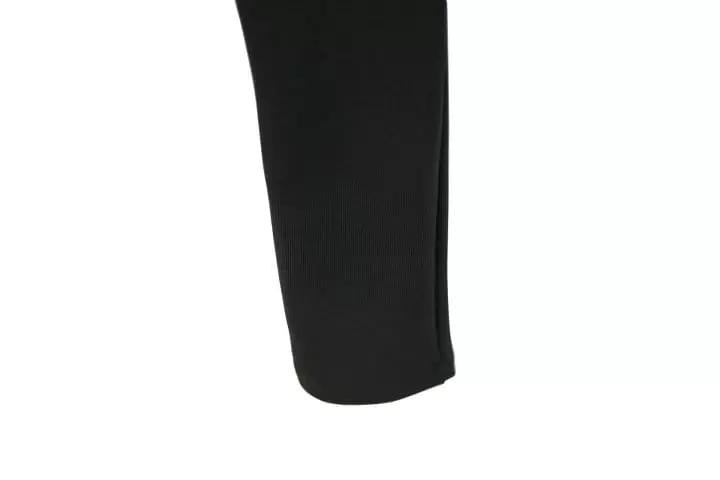 Paper Moon - Korean Women Fashion - #womensfashion - ribbed side slit leggings - 11