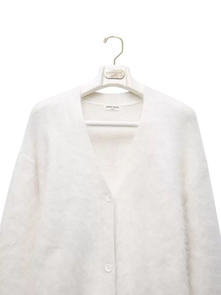 Paper Moon - Korean Women Fashion - #womensfashion - LUX mink angora oversized knit cardigan - 6