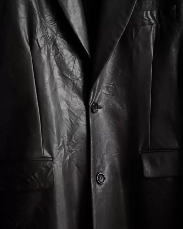 Paper Moon - Korean Women Fashion - #womensfashion - Vegan Washed Wrinkle L Oversized Blazer - 2