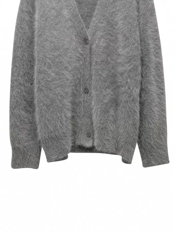 Paper Moon - Korean Women Fashion - #womensfashion - LUX Mink Angora Oversized Knit Cardigan - 9