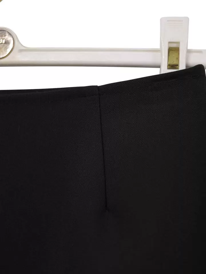Paper Moon - Korean Women Fashion - #womensfashion - Round Split Detail Pencil Midi Skirt - 6