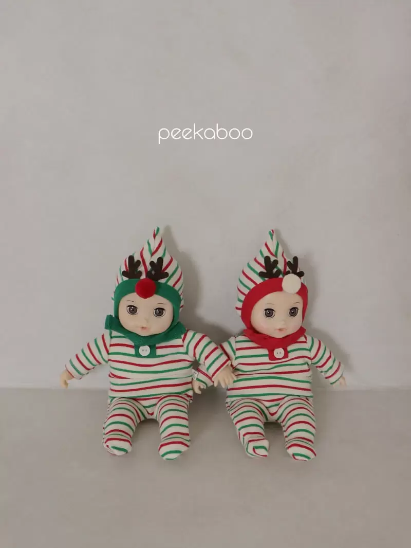 Peekaboo - Korean Baby Fashion - #babyboutiqueclothing - Christmas Dolls Clothing - 3