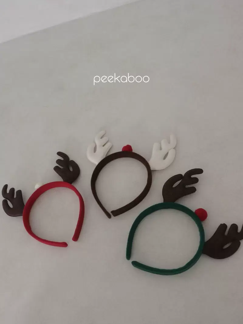 Peekaboo - Korean Baby Fashion - #babyfever - Rudolph Hair Band - 7