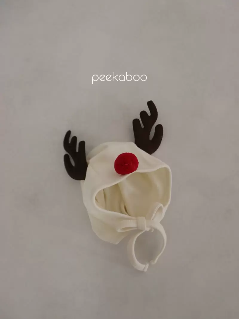 Peekaboo - Korean Baby Fashion - #babygirlfashion - Winter Rudolph Bonnet - 3