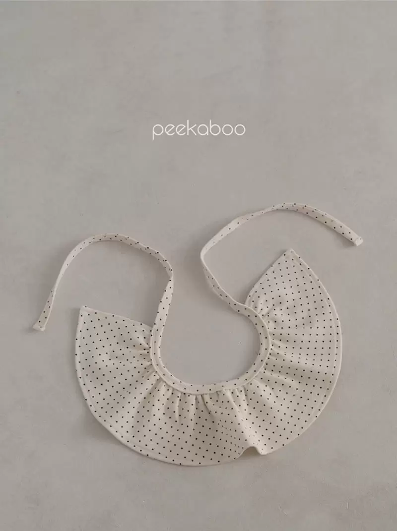 Peekaboo - Korean Baby Fashion - #babyoninstagram - Dot Bib  - 7