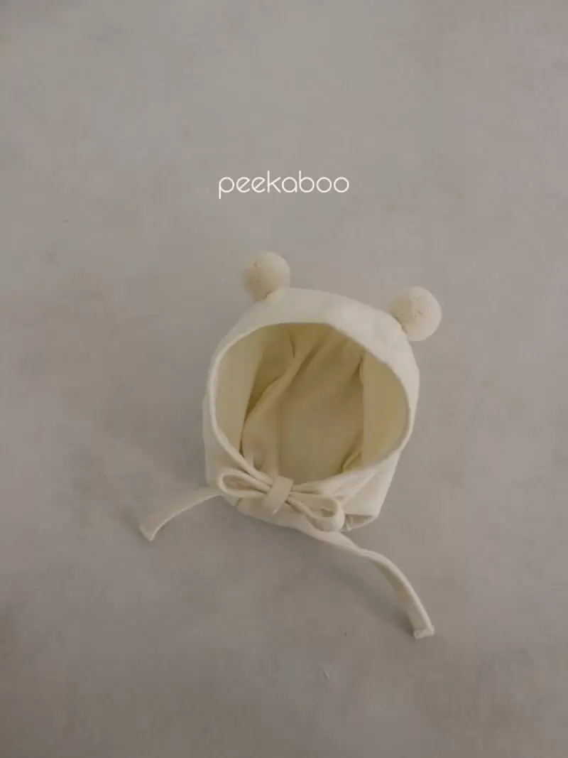 Peekaboo - Korean Baby Fashion - #babyootd - Winter Bear Bonnet - 7