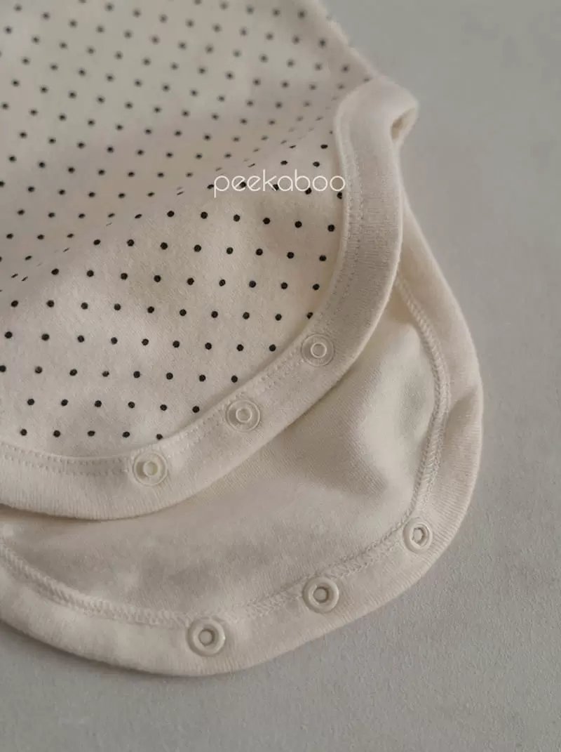 Peekaboo - Korean Baby Fashion - #babyoutfit - Dot Body Suit - 11
