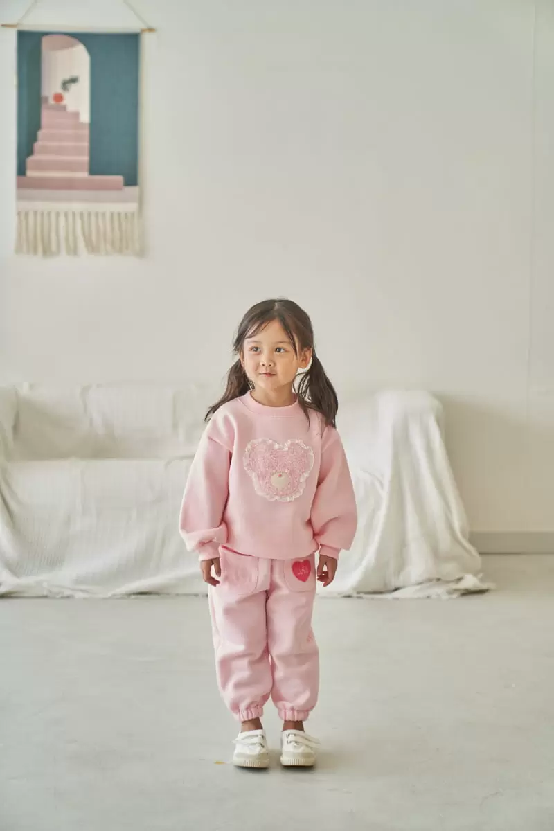 Pepper Mint - Korean Children Fashion - #childofig - Fluffy Bear Sweatshirt - 3