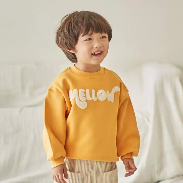 Pepper Mint - Korean Children Fashion - #discoveringself - Mellow Sweatshirt