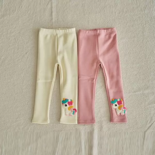 Pepper Mint - Korean Children Fashion - #kidsshorts - Unicorn Leggings 