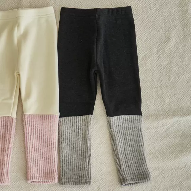 Pepper Mint - Korean Children Fashion - #kidzfashiontrend - Warmer Leggings - 2