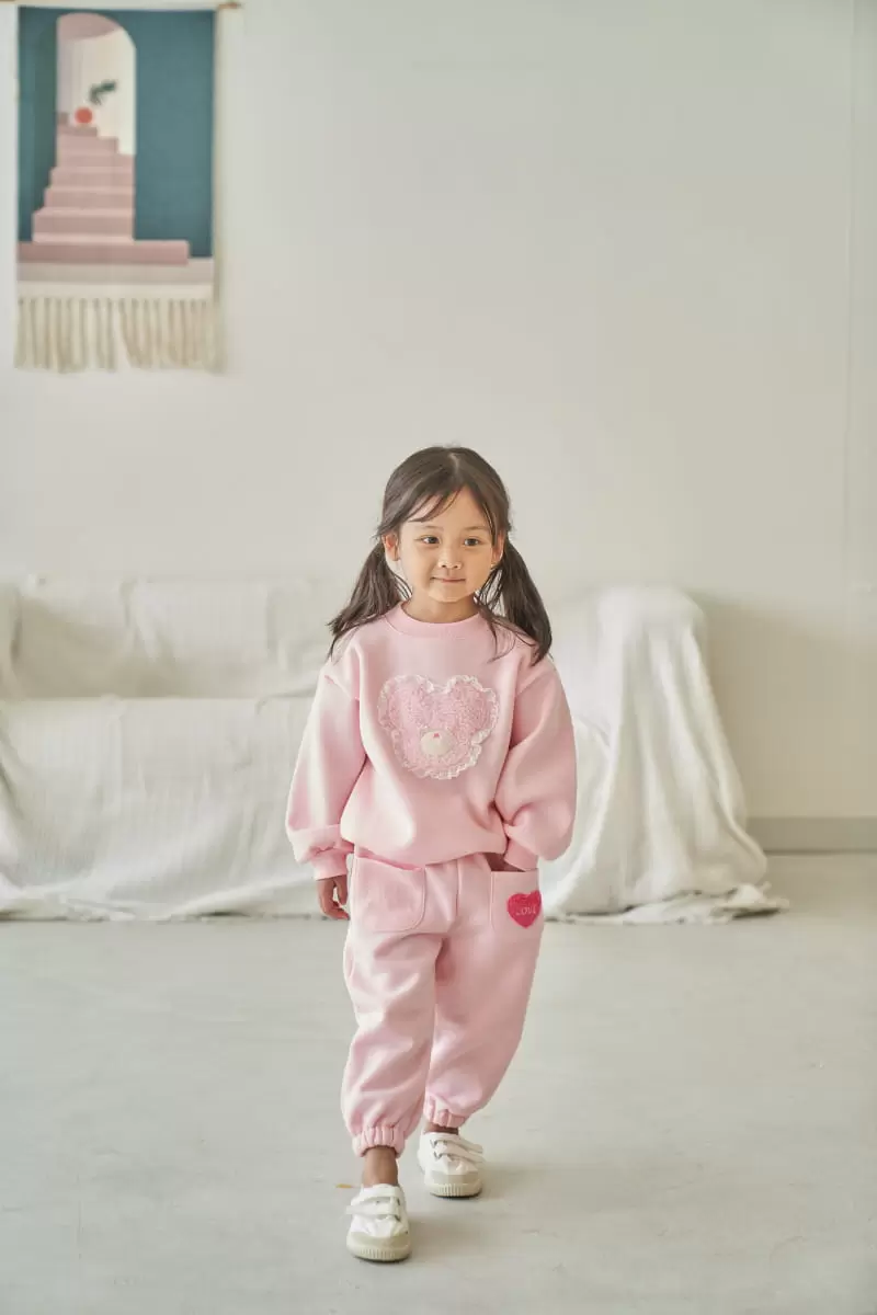 Pepper Mint - Korean Children Fashion - #minifashionista - Fluffy Bear Sweatshirt