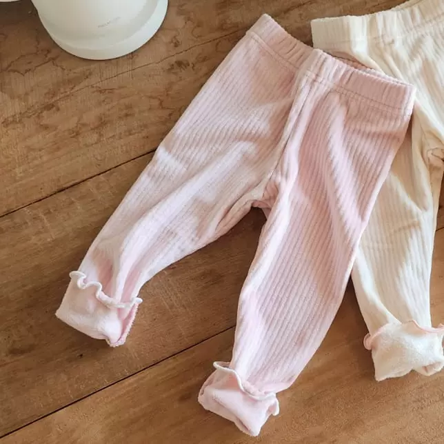 Petit chouchou - Korean Children Fashion - #toddlerclothing - Warming Rib Leggings