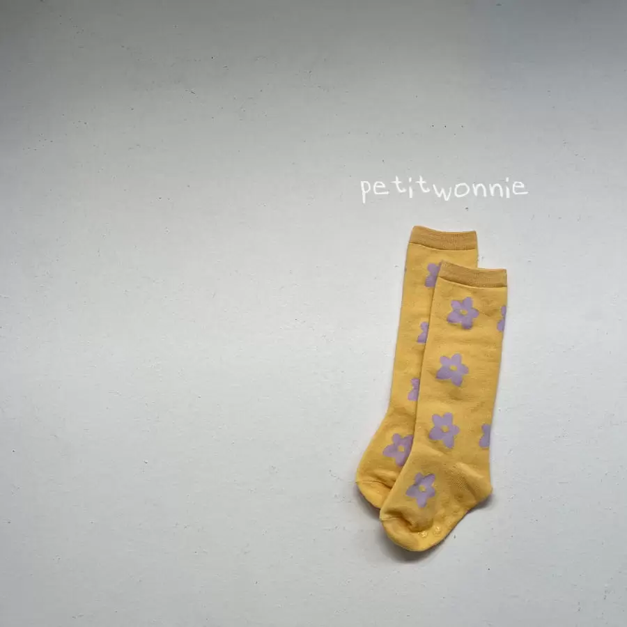 Petitwonnie - Korean Baby Fashion - #babylifestyle - Lilly Knee Socks - 5