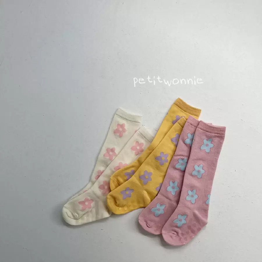 Petitwonnie - Korean Baby Fashion - #babyootd - Lilly Knee Socks - 7