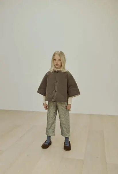 Soye - Korean Children Fashion - #Kfashion4kids - Padding Cape - 3