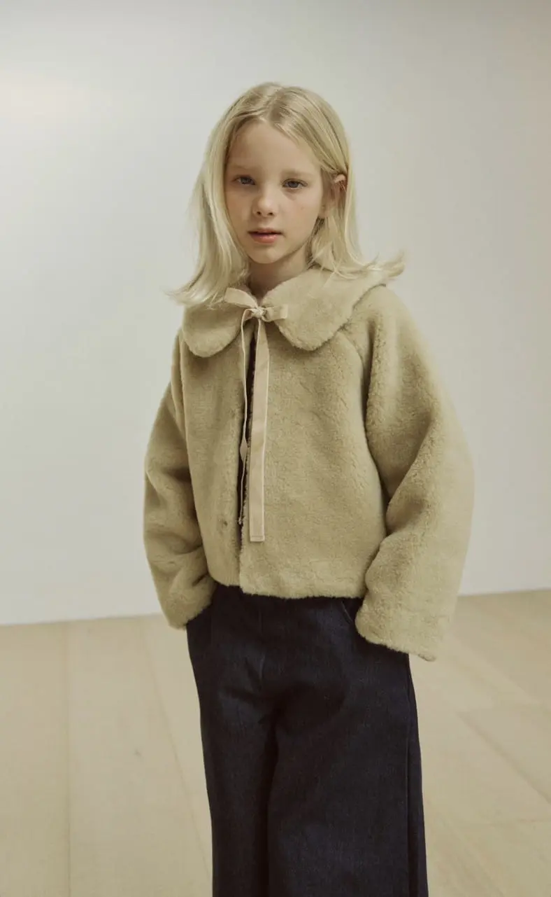 Soye - Korean Children Fashion - #discoveringself - Milky Jacket
